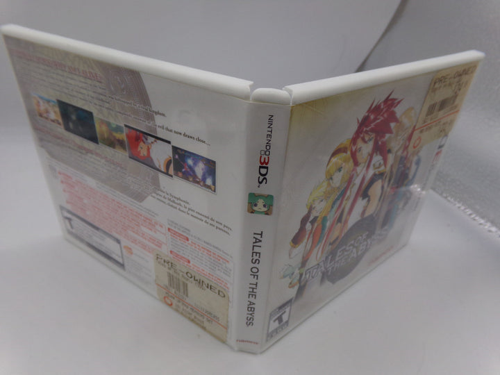 Tales of the Abyss Nintendo 3DS CASE AND MANUAL ONLY