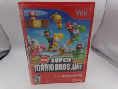 "New" Super Mario Bros. Wii CASE AND MANUAL ONLY    CO111424