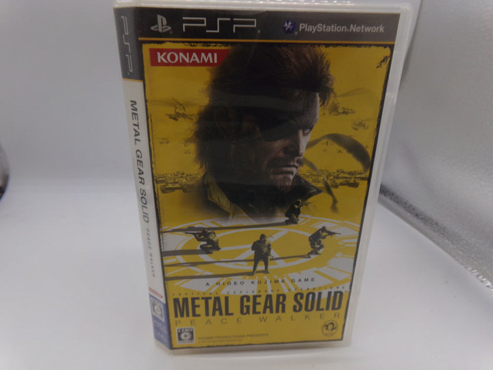 Metal Gear Solid: Peace Walker (Japanese) Playstation Portable PSP Used