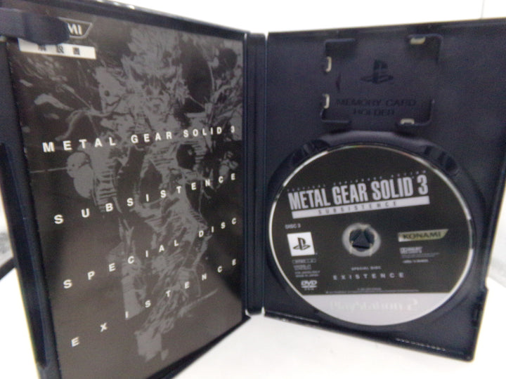 Metal Gear Solid 3: Subsistence Special Disc - Existance (Japanese) Playstation 2 PS2 Used