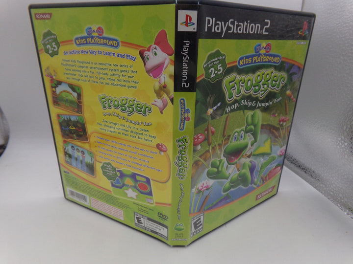 Konami Playground Frogger Hop Skip & Jumpin 'Fun Playstation 2 PS2 Used