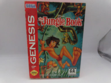 The Jungle Book Sega Genesis Boxed Used