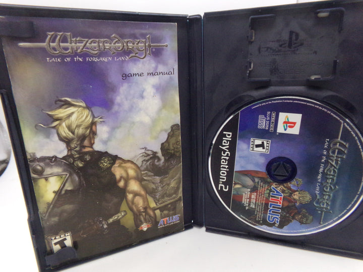 Wizardry: Tale of the Forsaken Land Playstation 2 PS2 Used