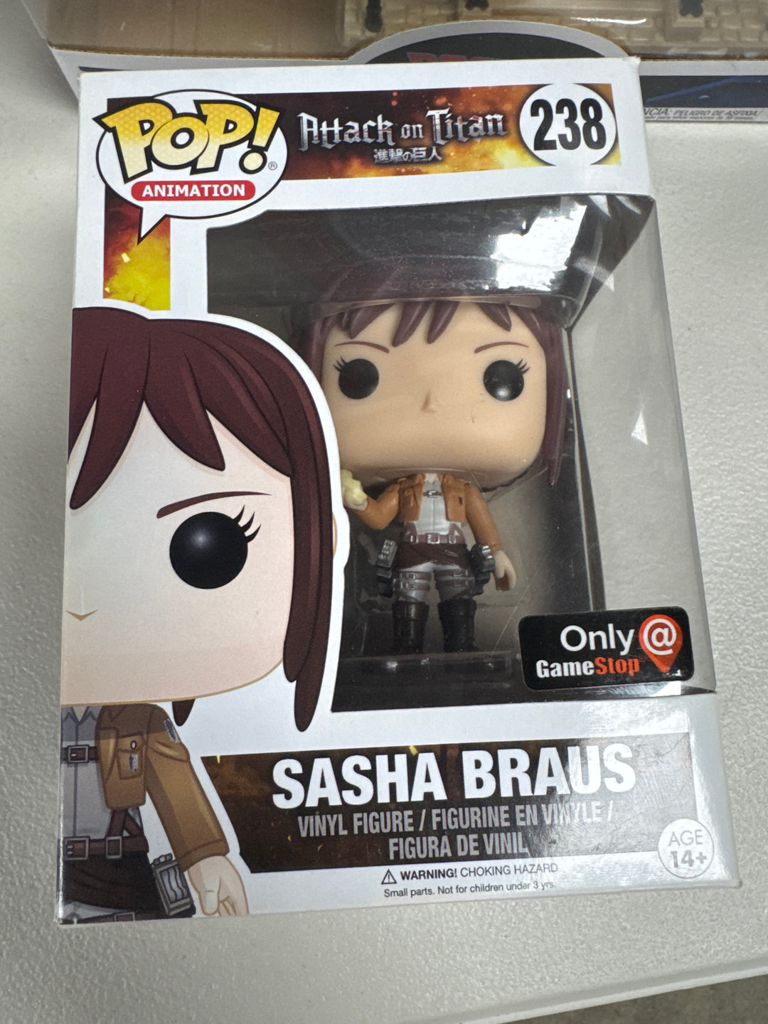 Funko Pop! Sasha Braus #238 Gamestop Attack on Titan FP92926