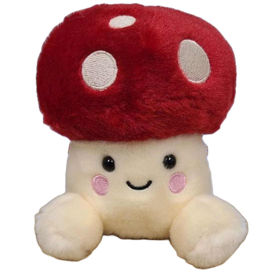 Canned Mushroom - Amanita Mushroom Plush Gift in Can w/Jokes NE32026