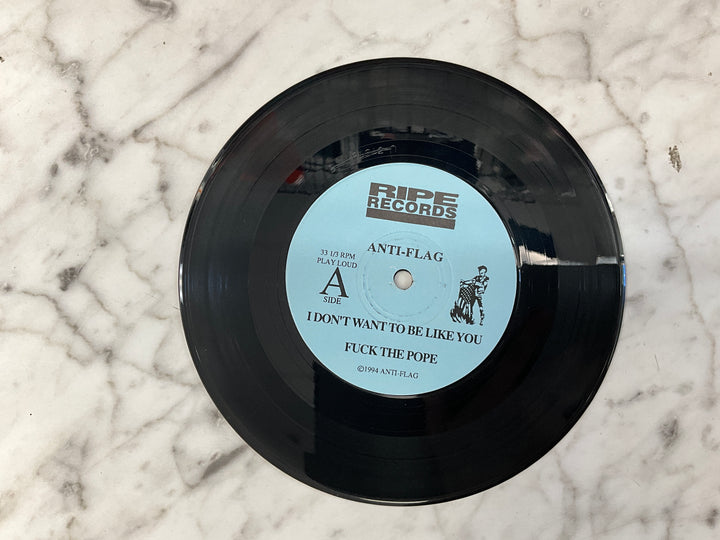 Anti-Flag / The Bad Genes - Rock’n With Father Mike (1994 Pink Sleeve) Very Good VR101726