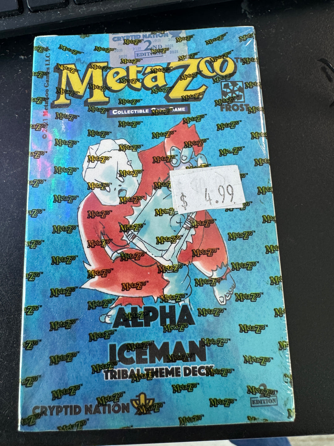 MetaZoo Alpha Iceman Tribal Theme Deck MZ9525