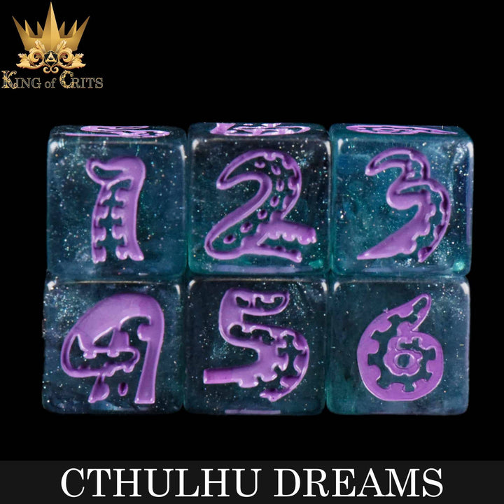 King of Crits Cthulhu Dreams - 11 Dice Set NE4226
