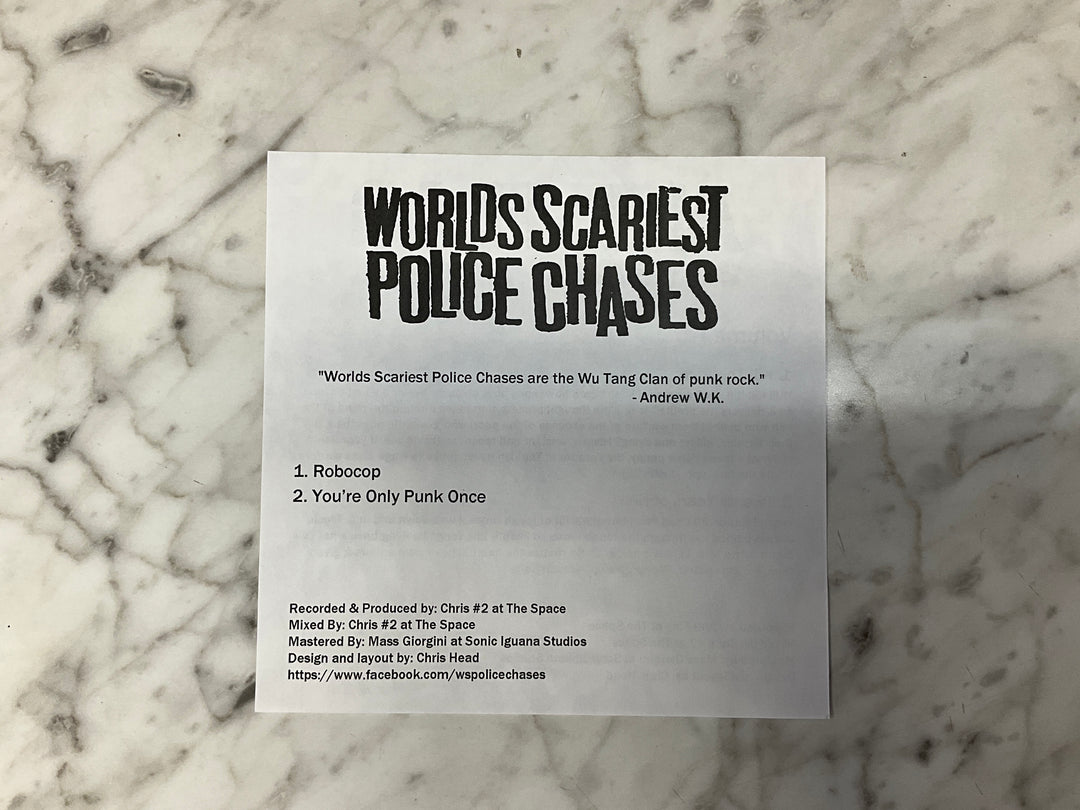 Anti-Flag / Worlds Scariest Police Chases - 20 Years of Hell: Volume 1 (July 2013 Red Translucent Vinyl, Numbered) Very Good Plus VR101726