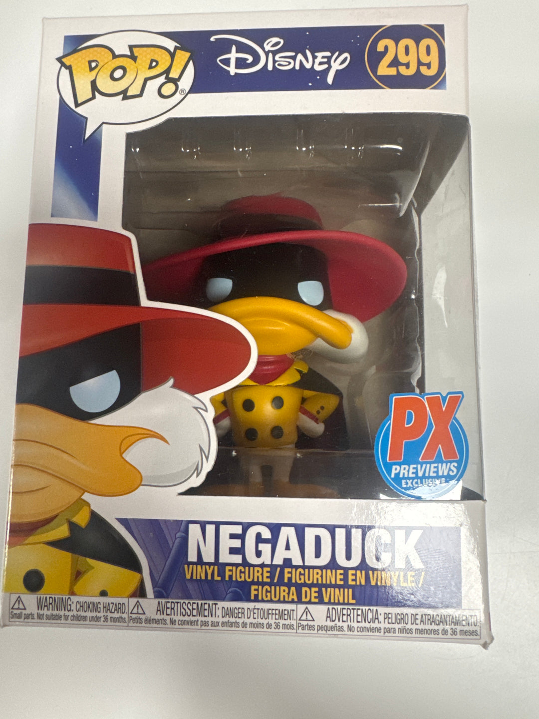 Funko Pop! Negaduck #299 PX Previews Disney FP73026