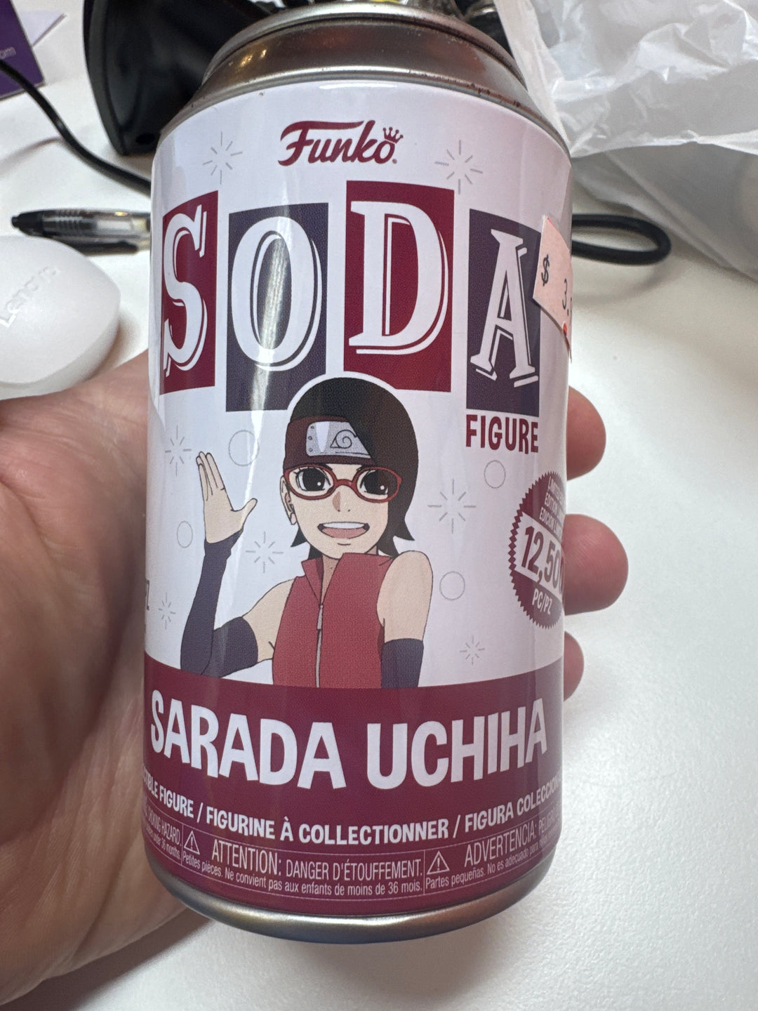 Funko Soda - Boruto - Sarada Uchiha - Opened MD31626