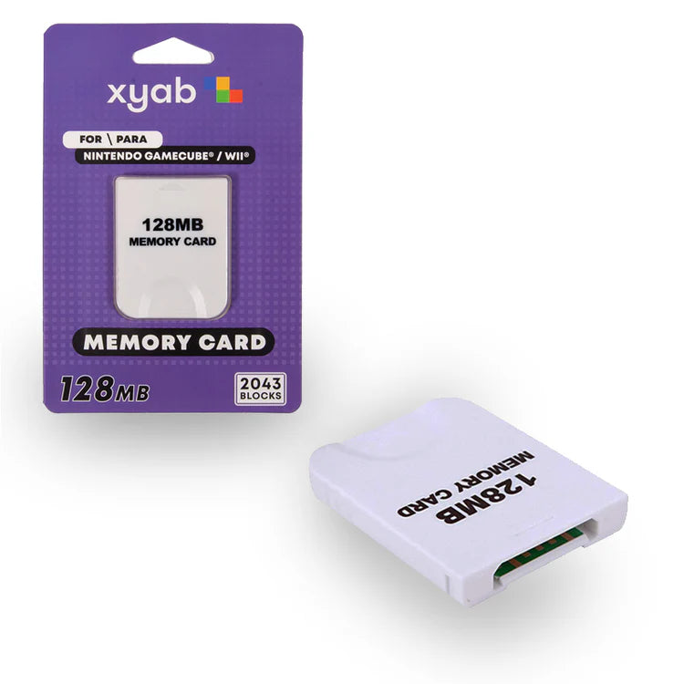 XYAB 128MB Memory Card for Nintendo GameCube and Wii NA3926