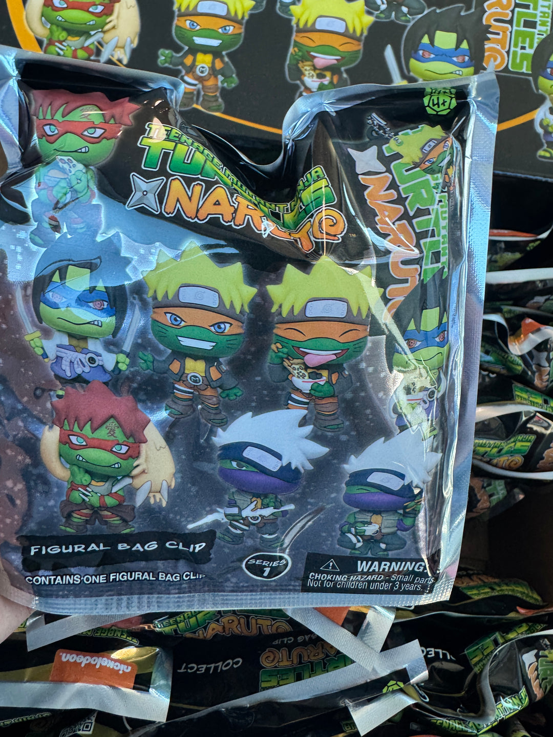 Teenage Mutant Ninja Turtles X Naruto  - Figural Bag Clip Blind Bag MD11626