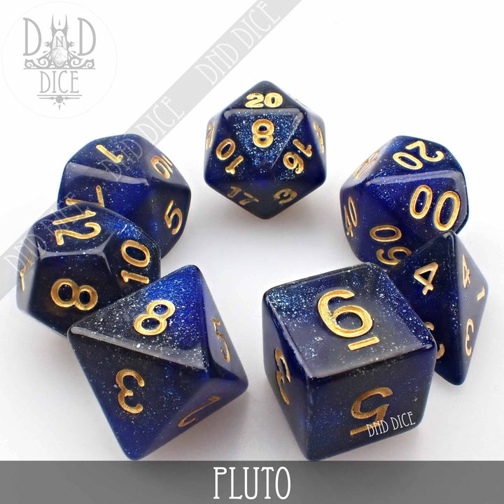 King of Crits Pluto Dice Set NE4226