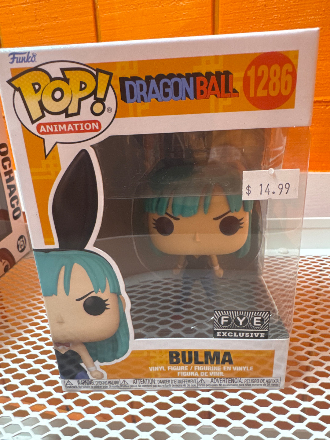 Funko Pop! Bulma (Fye) #1286 Dragon Ball FP4926
