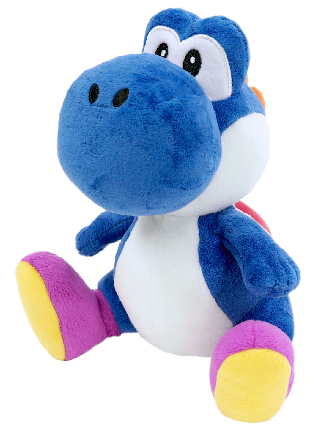 Little Buddy Super Mario Blue Yoshi 8" Plush