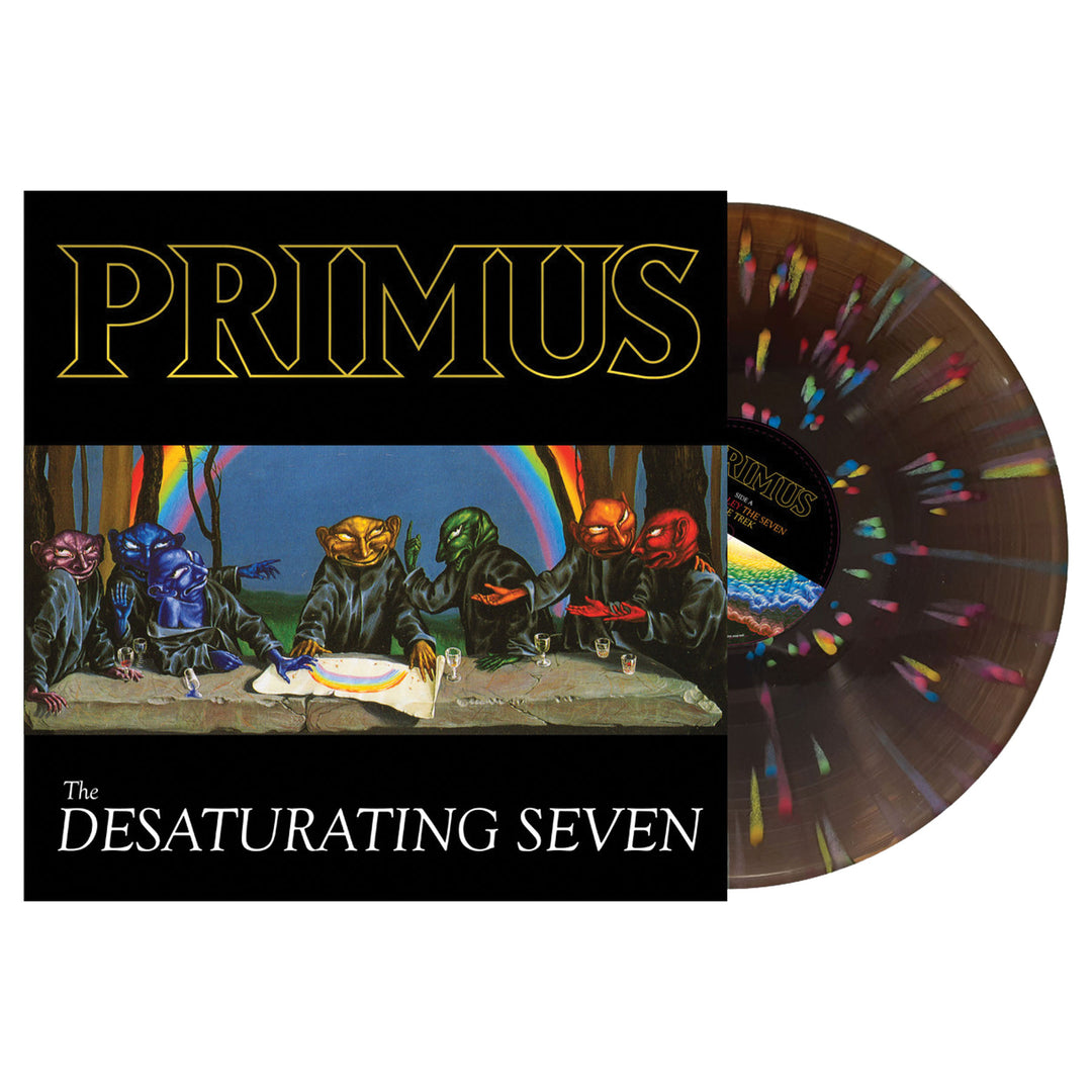 Primus - The Desaturating Seven [LP] (Midnight Rainbow Splatter Vinyl, 7th Anniversary Edition) - Vinyl Record NVR52026