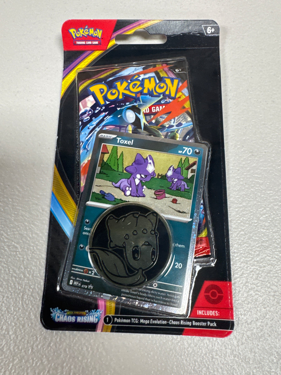 Pokemon TCG: Mega Evolution 04 Chaos Rising Checklane Blister Pack (Av –  Core Gaming