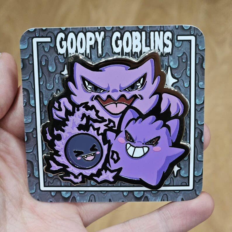 Gengar Trio 2.5" Hard Enamel Pin NE81926