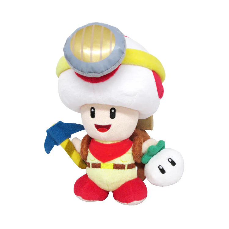 Little Buddy - Super Mario -  Captain Toad Standing Plush 9" PL121825