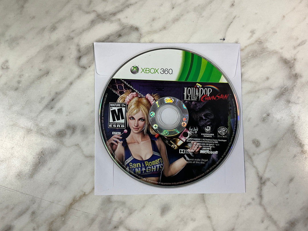 Lollipop Chainsaw DISC ONLY - Xbox 360 DI92526