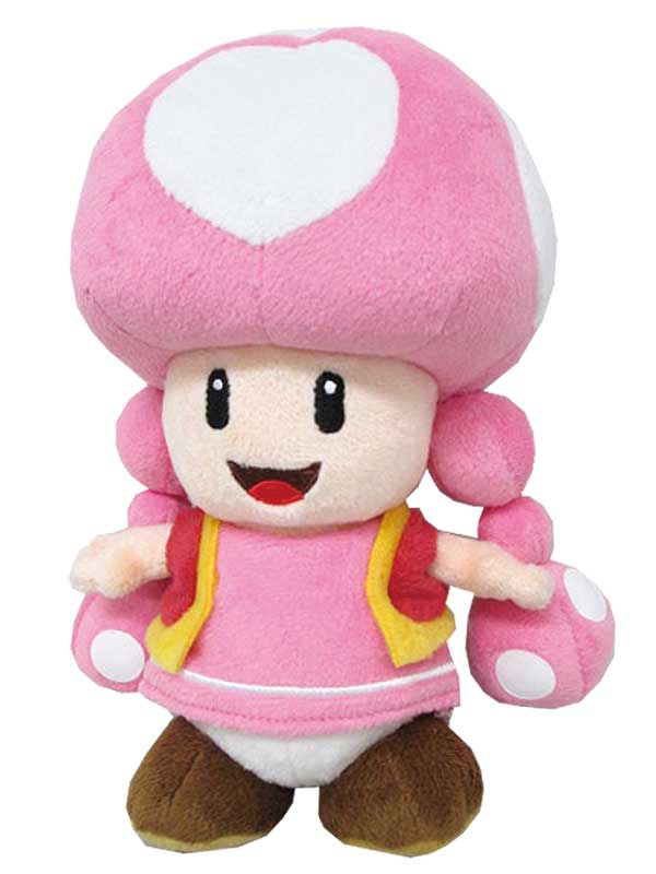 Little Buddy Super Mario Toadette 8" Plush