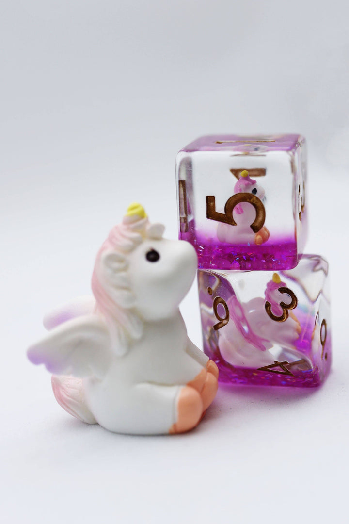 Mystic Unicorn RPG Dice Set - NE043026