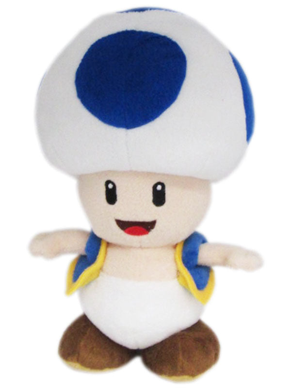 Little Buddy Super Mario Blue Toad 8" Plus