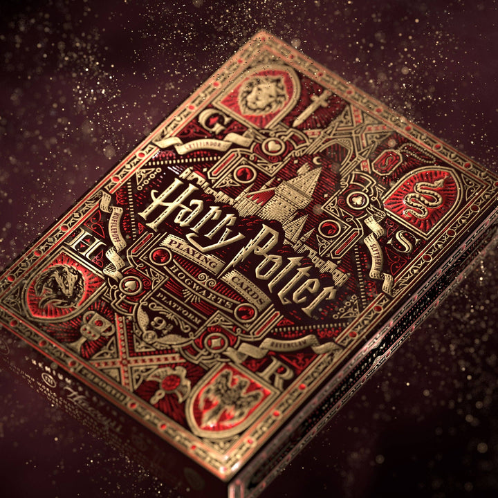 Harry Potter Playing Cards - Red (Gryffindor) by theory11 - New NE32626