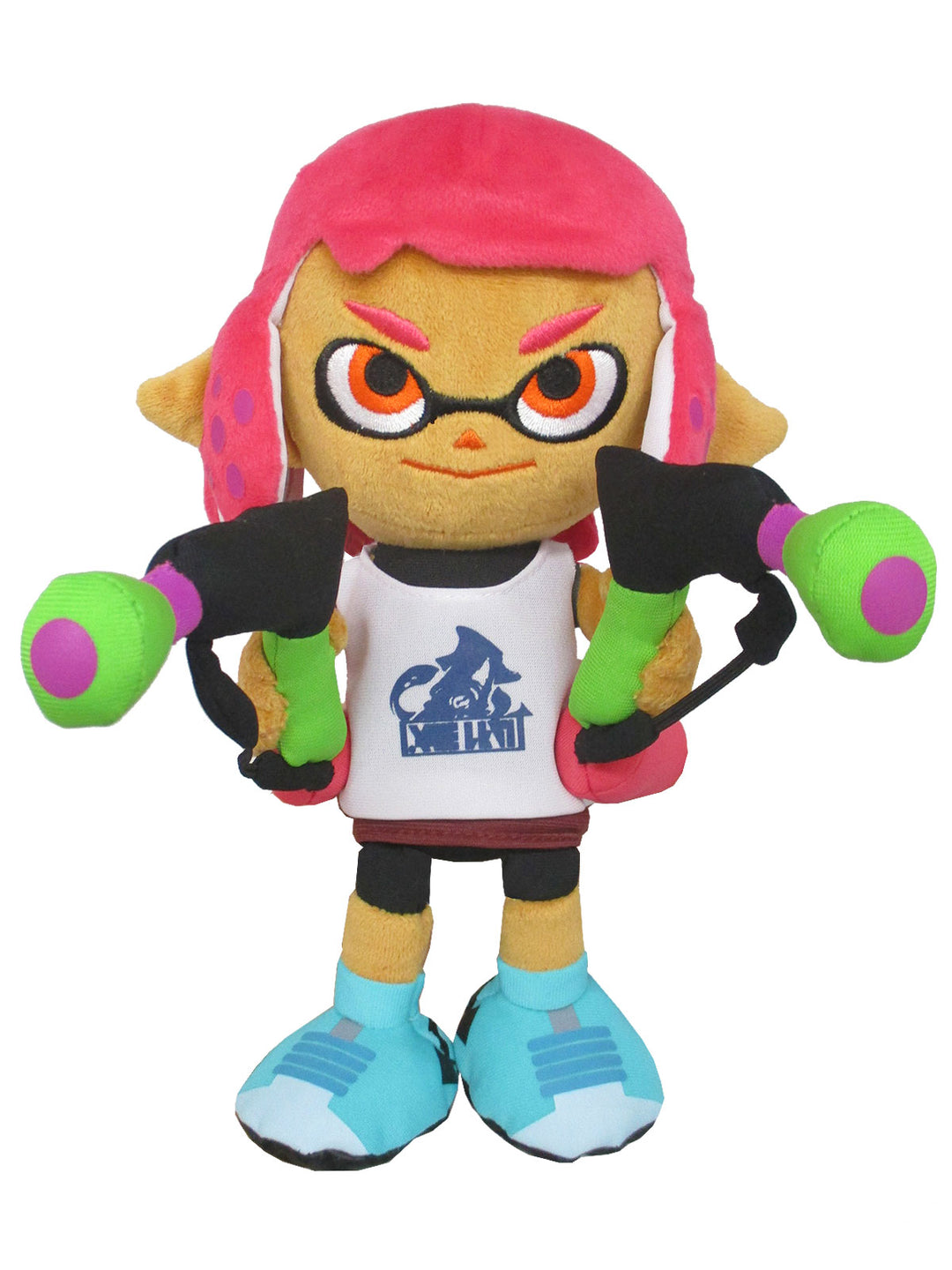 Splatoon Puppet Little Buddy Splatoon Inkling Girl Neon Pink 9