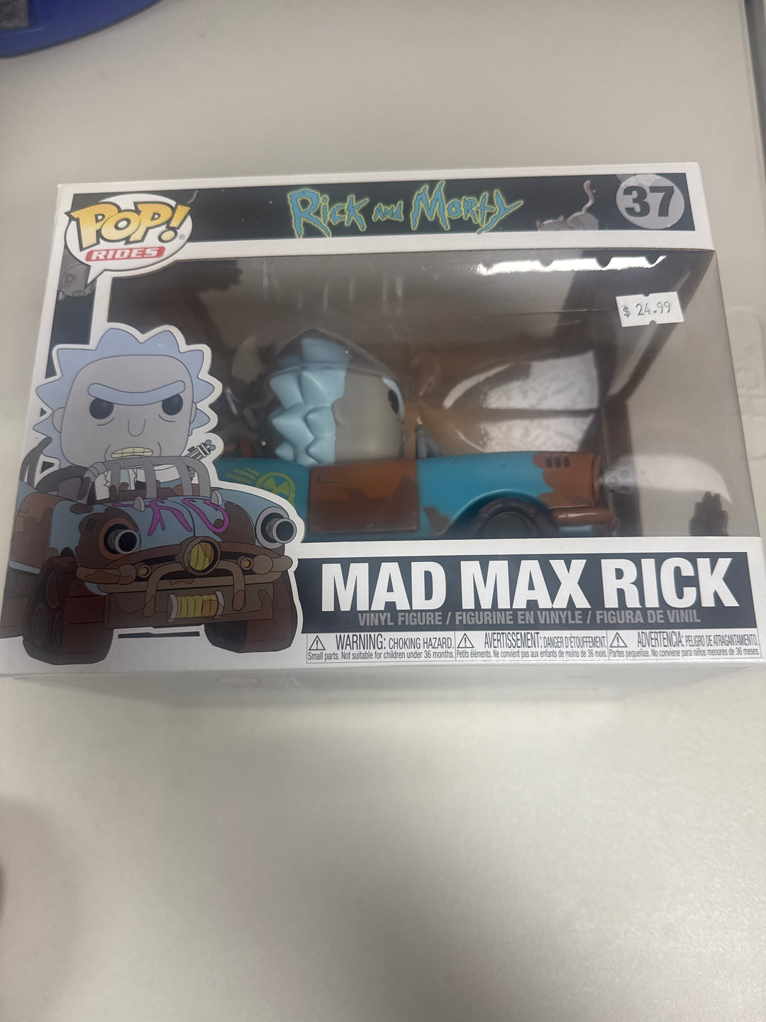 Funko Pop! Mad Max Rick #37 Rick and Morty FP10826