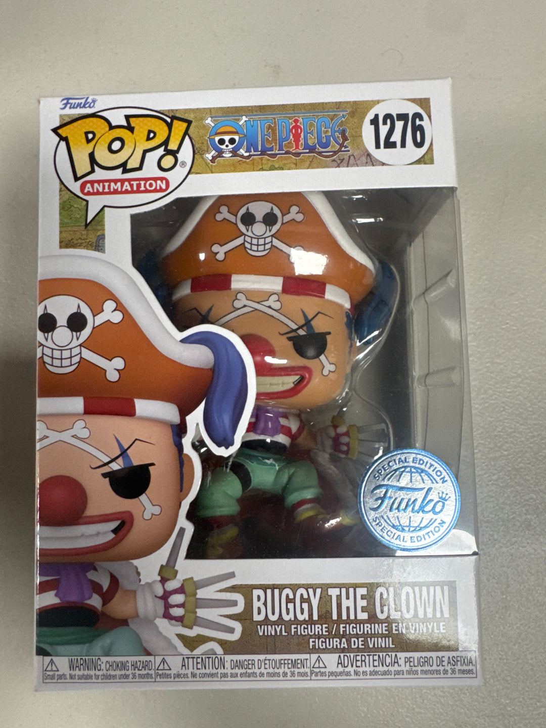 Funko Pop! Buggy the Clown #1276 Special Edition One Piece FP92926