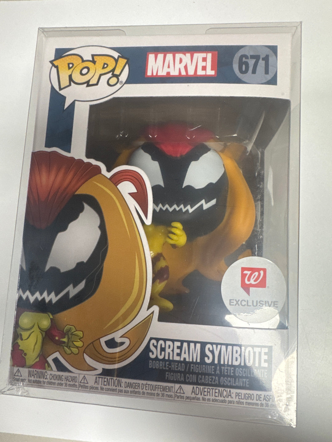 Funko Pop! Scream Symbiote (Walgreens) #671 Marvel FP73026