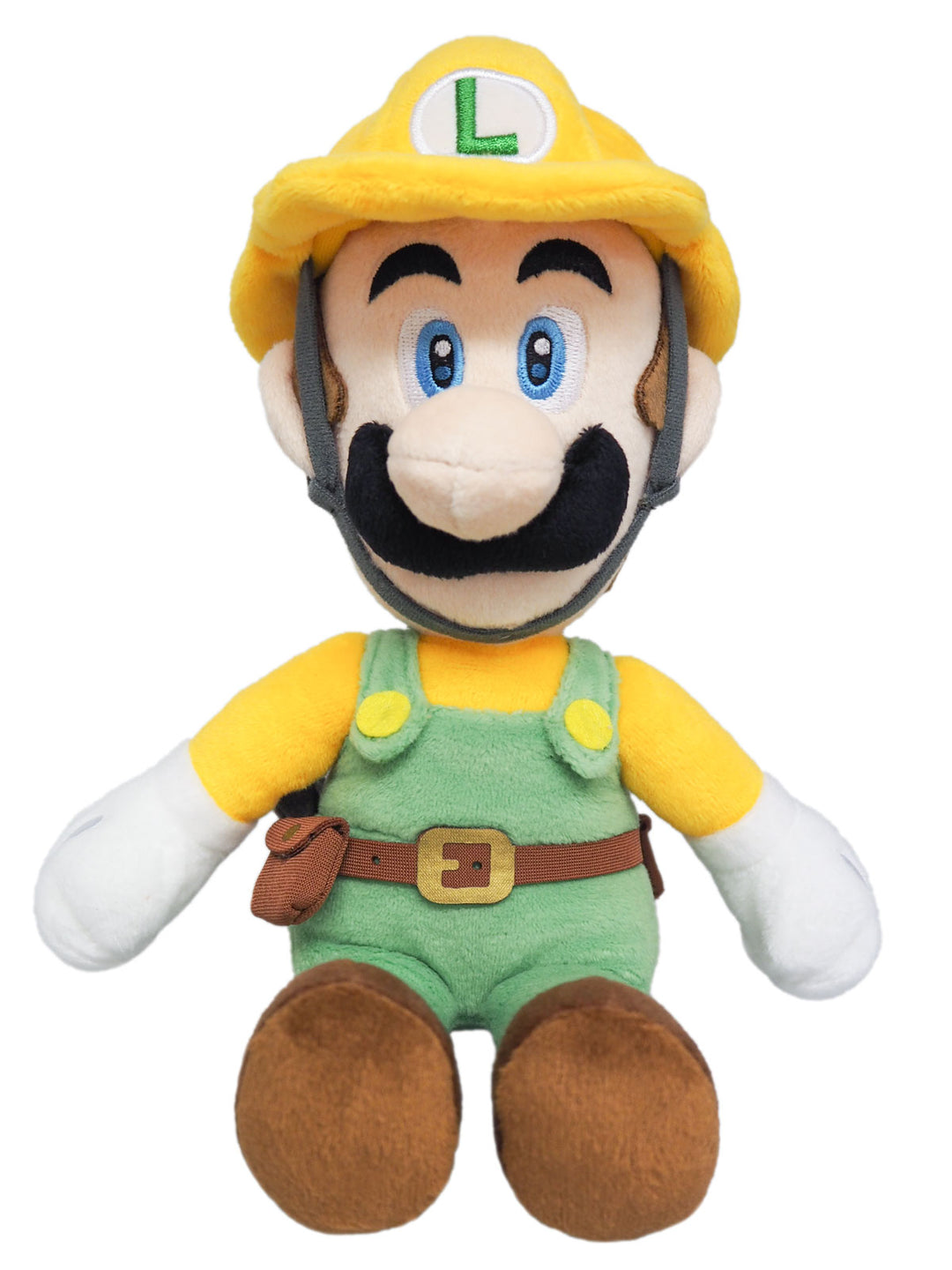 Little Buddy Super Mario Builder Luigi 10" Plush