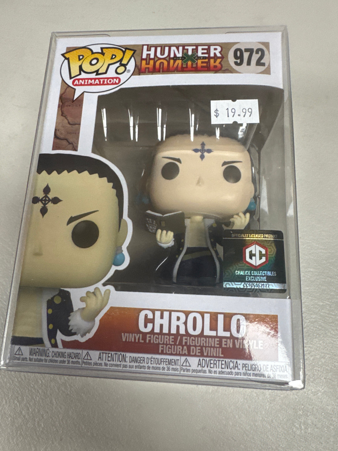 Funko Pop! Chrollo #972 Chalice Collectibles Hunter X Hunter FP82526