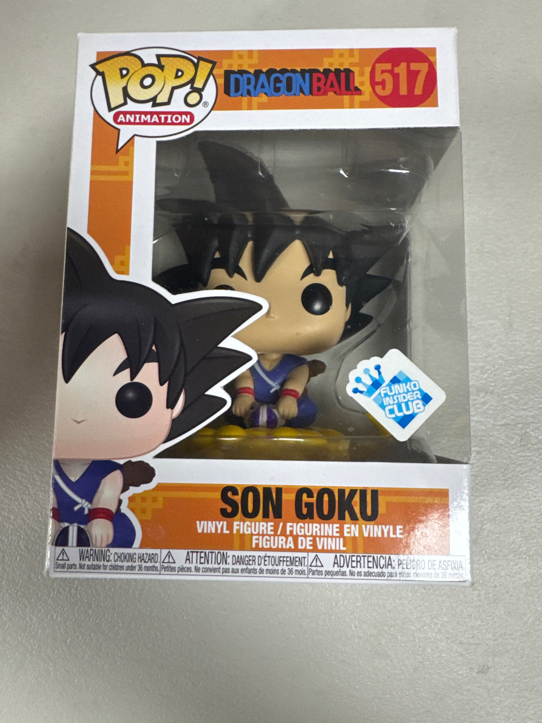 Funko Pop! Son Goku #517 Funko Insider Club Dragon Ball FP9126