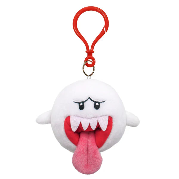 Super Mario - Boo 4" Plush Dangler Keychain Little Buddy NP4726