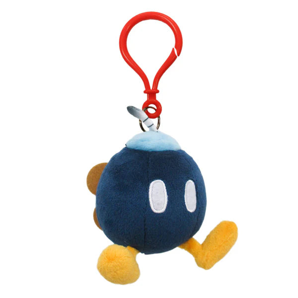 Super Mario - Bob Omb 4" Plush Dangler Keychain Little Buddy NP4726