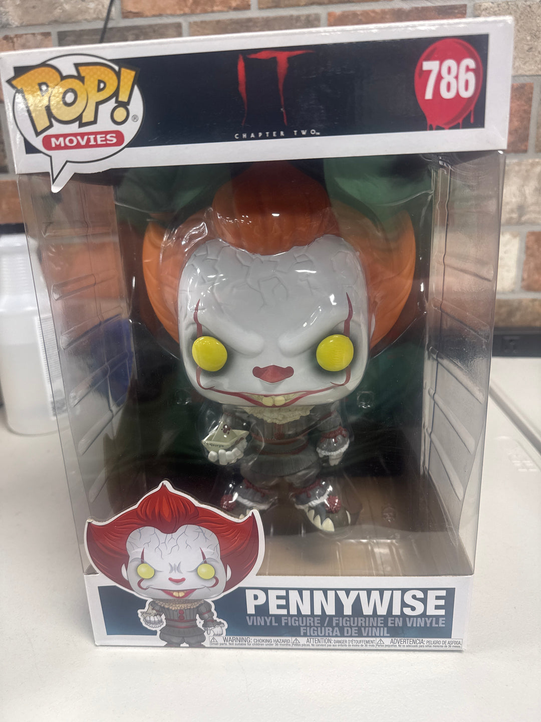 Funko Pop! Pennywise #786 Jumbo 10 Inch It Chapter 2  FP92526