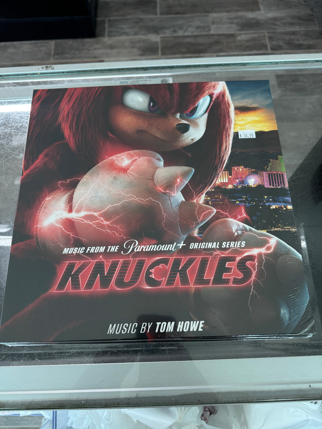 Knuckles (Music from the Paramount + Original Series) - LITA Exclusive Variant  ( Red and White Split) Vinyl Record  NVR81125