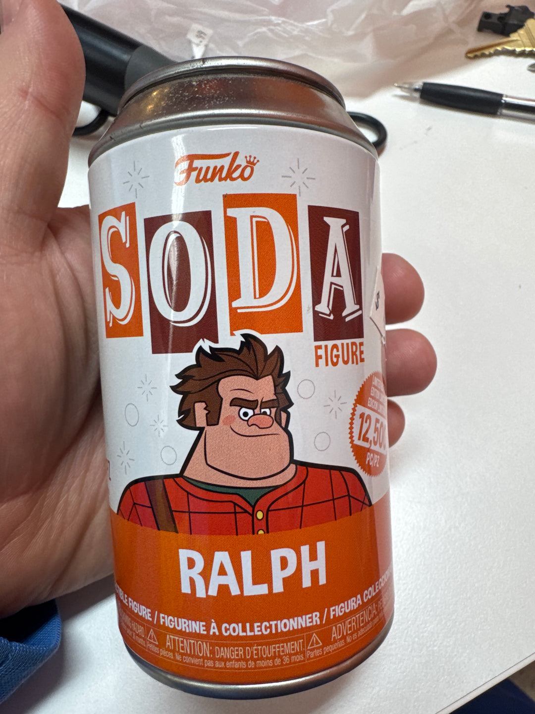 Funko Soda - Wreck It Ralph - Ralph - Opened MD31626