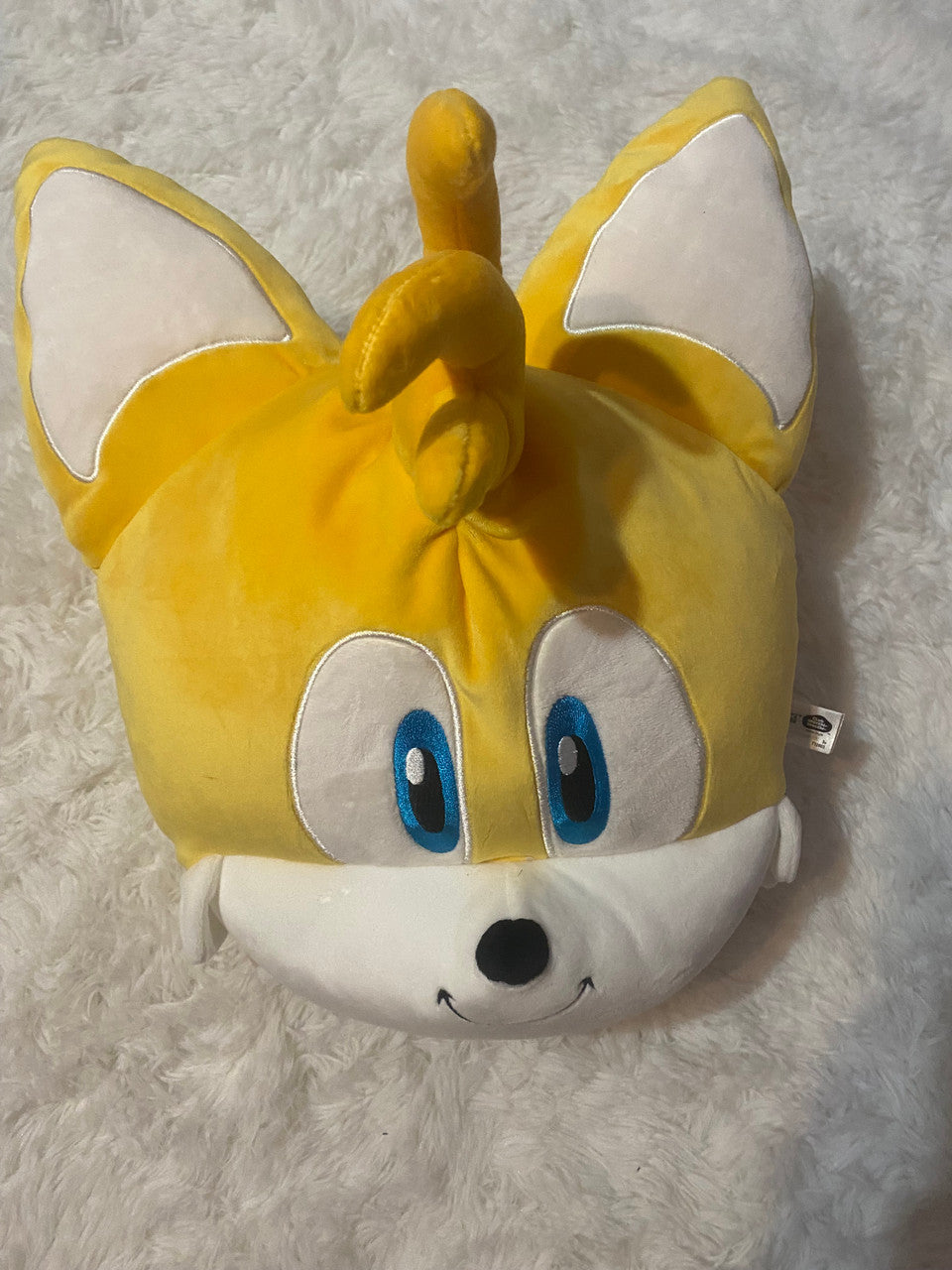 Tomy Club Mocchi-Mocchi Sonic the Hedgehog Tails Head Plush (Large) 2022