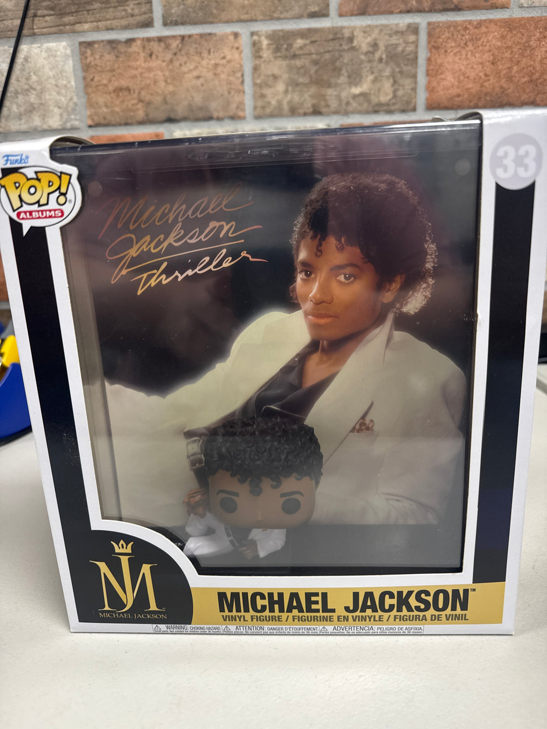 Funko Pop! Michael Jackson #33 Thriller Album Cover  FP82026