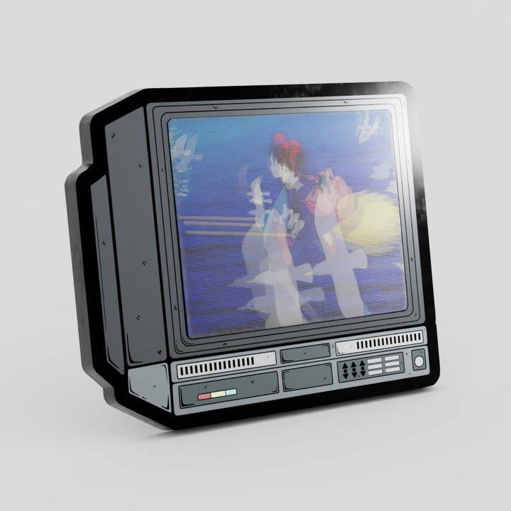 2.5" Lenticular Kiki Delivery Service CRTV Enamel Pin - NE32726