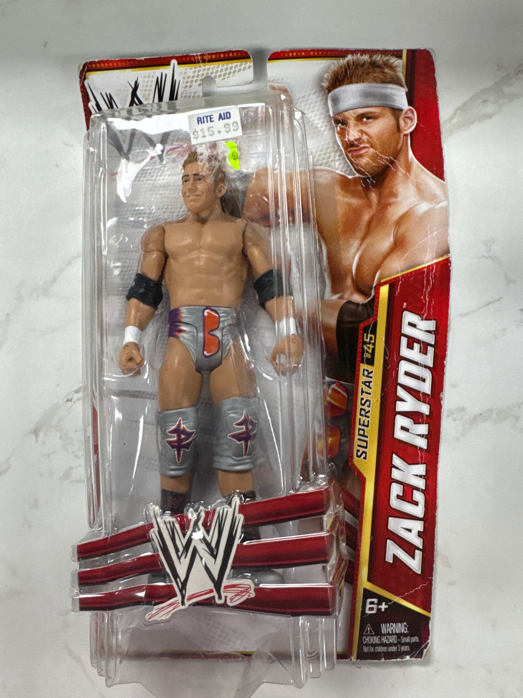 WWE Mattel Superstar #45 Mattel Zack Ryder NT62226