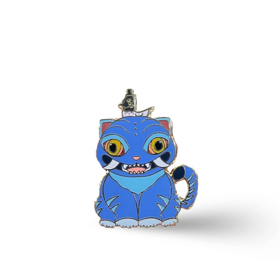 Derpy Tiger Kpop Demon Hunters Enamel Pin NE33126