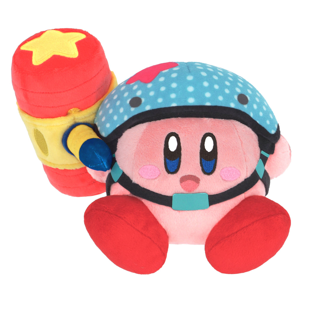 Little Buddy Kirby Toy Hammer 4" Plush