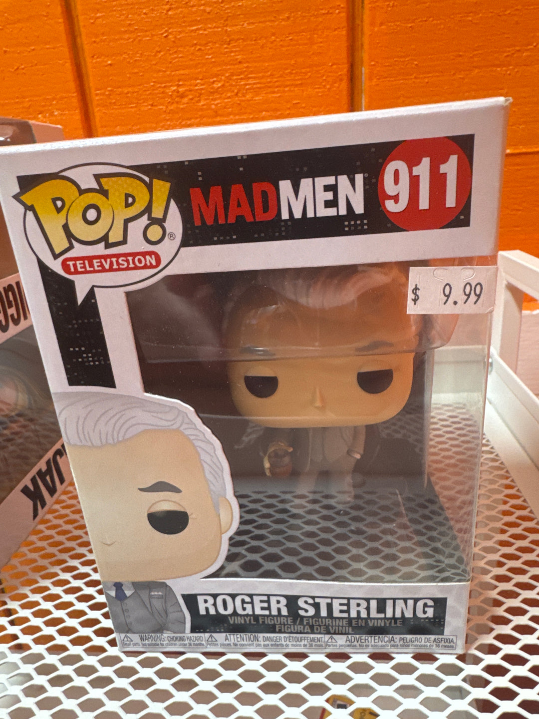 Funko Pop! Roger Sterling #911 Mad Men FP4926