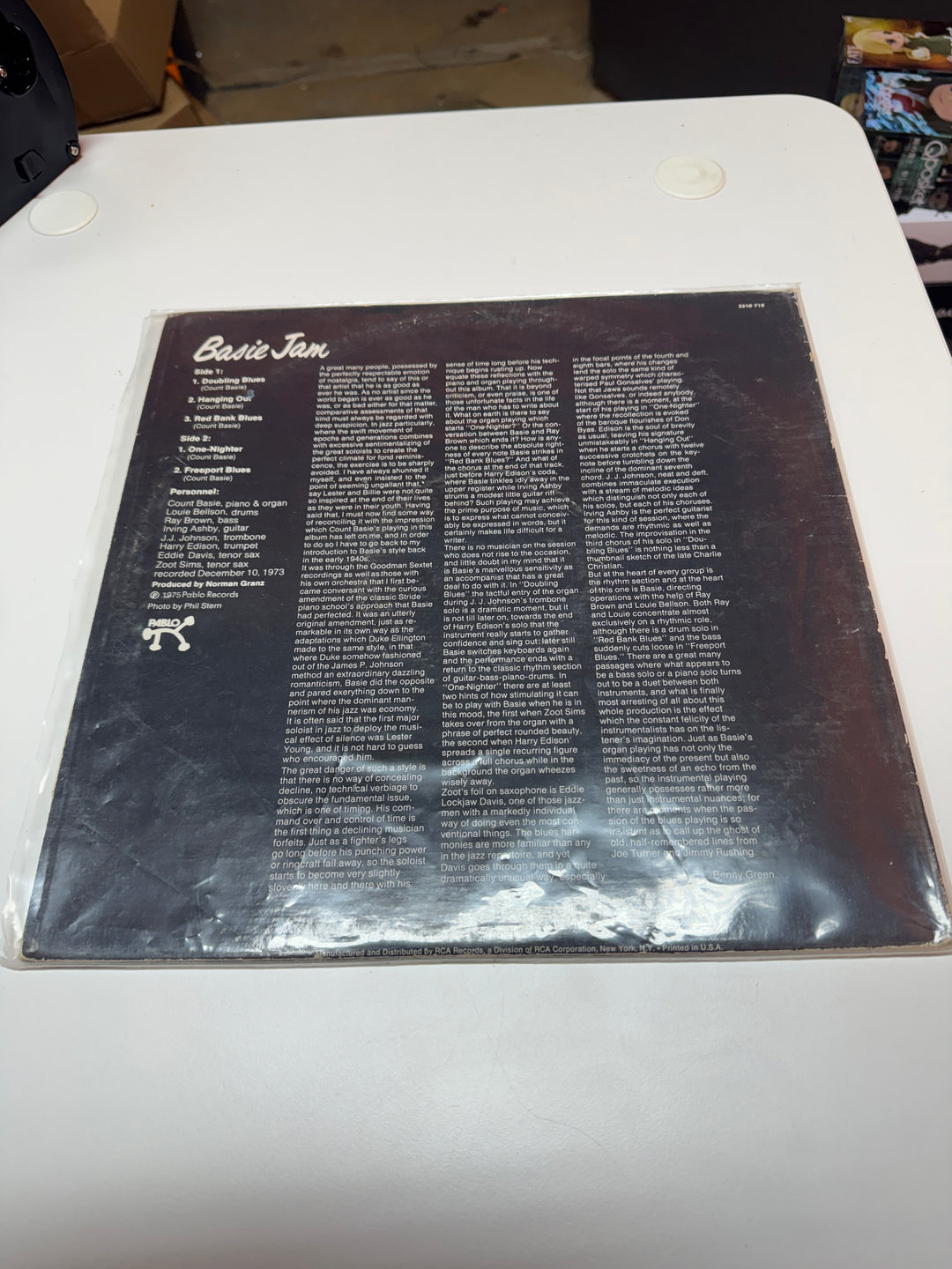Count Basie - Basie Jam - (NM Condition) Vinyl Record VR32326