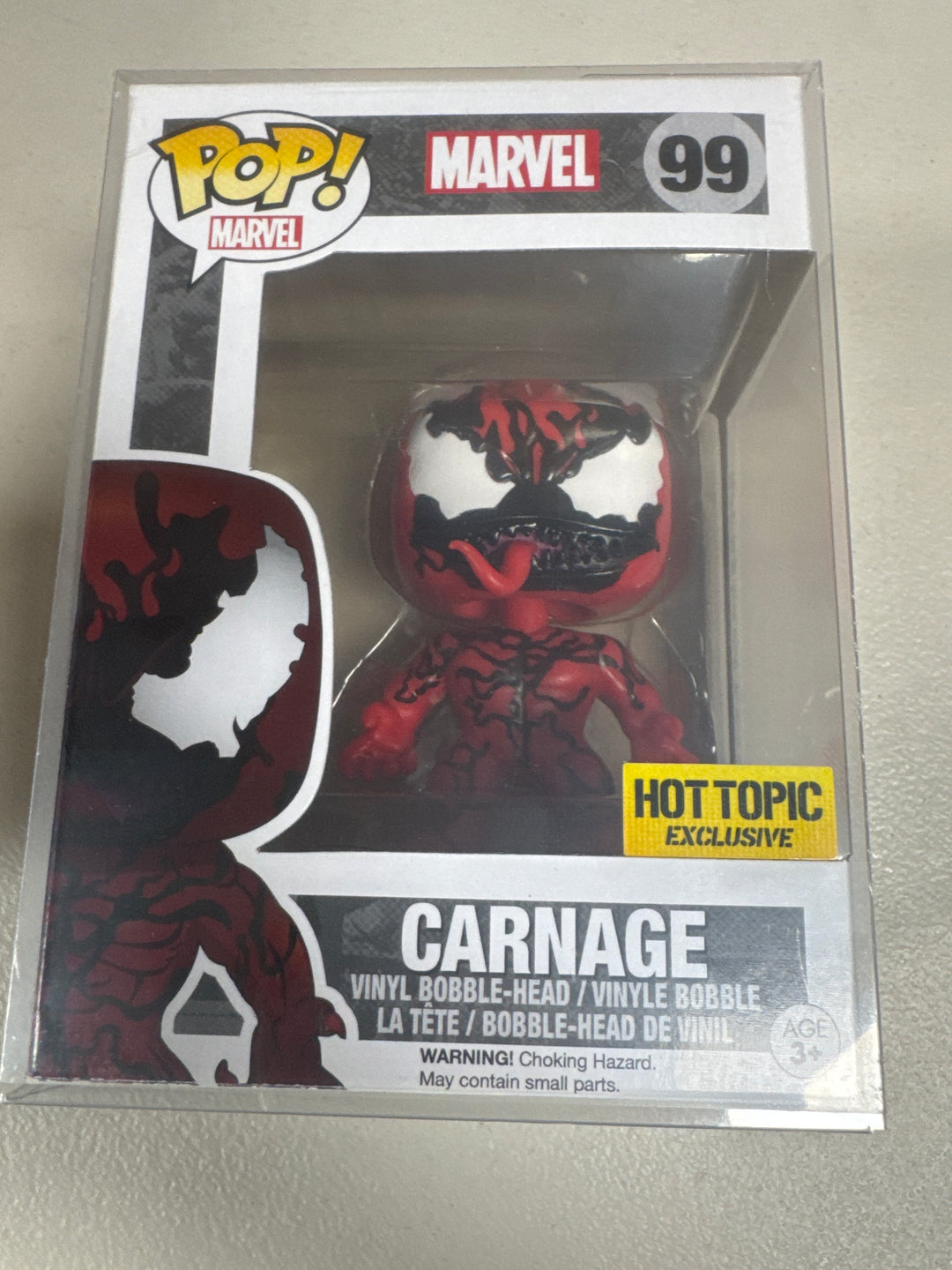 Funko Pop! Carnage #99 Hot Topic Marvel  FP72826